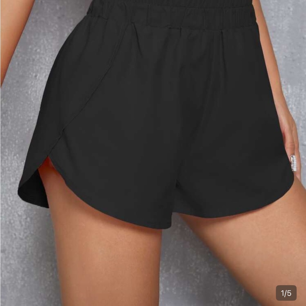 SHEIN Black Athletic Shorts